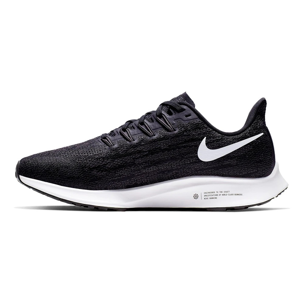 Nike Zoom Pegasus 36 Black and White Sneakers